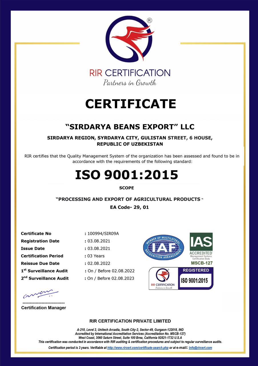 ISO 9001:2015 - QUALITY MANAGEMENT SYSTEMS