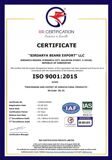 ISO 9001:2015 - QUALITY MANAGEMENT SYSTEMS